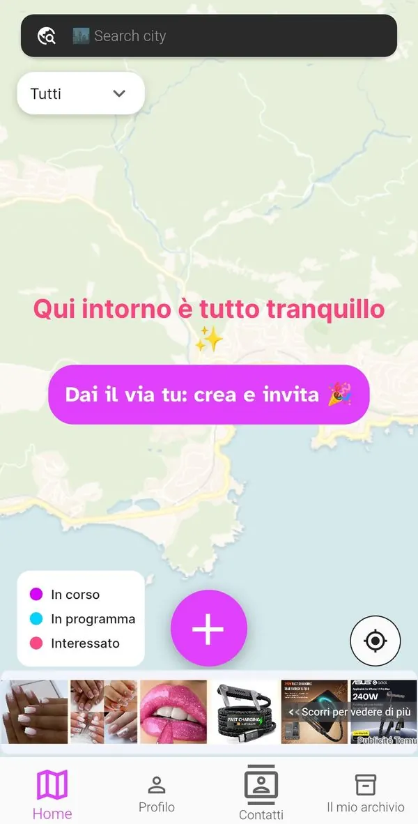 Home di OrbiTome senza eventi nelle vicinanze